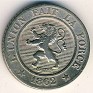 10 Centimes Belgium 1862 KM# 22